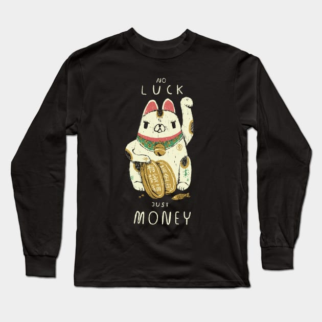 money cat Long Sleeve T-Shirt by Louisros